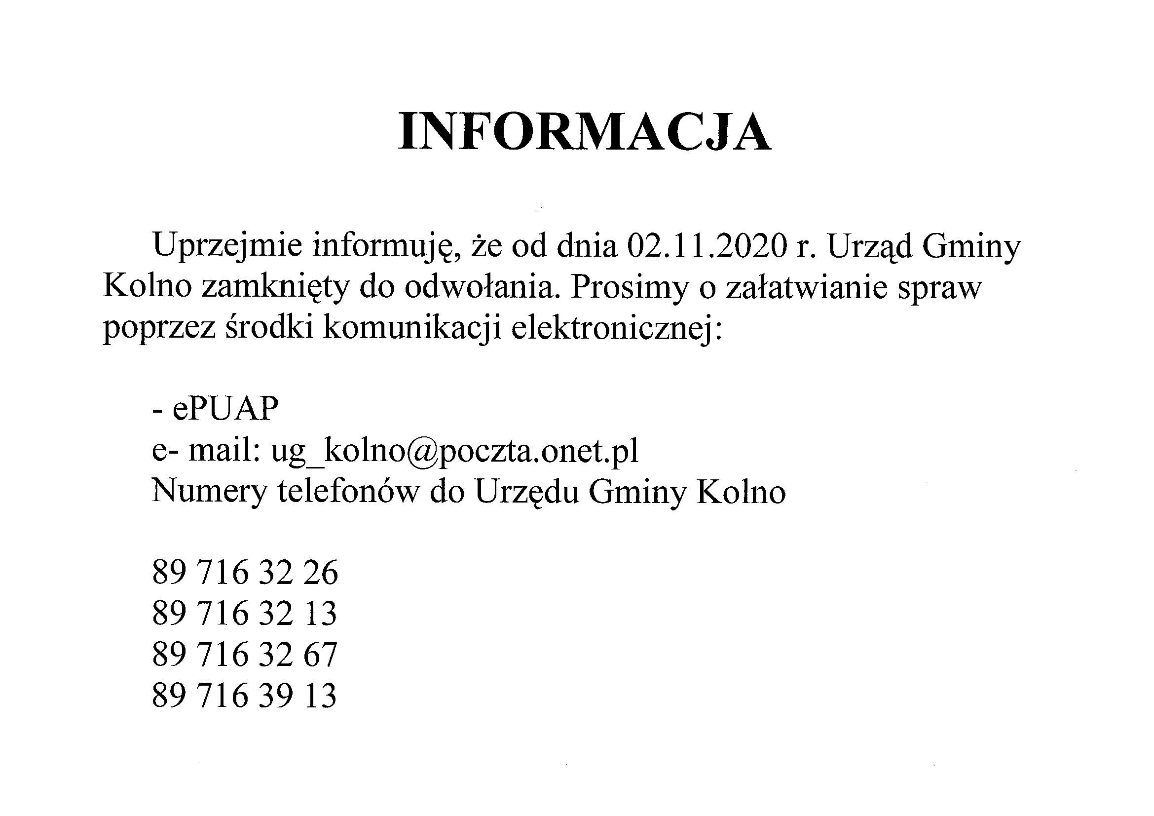 Informacja