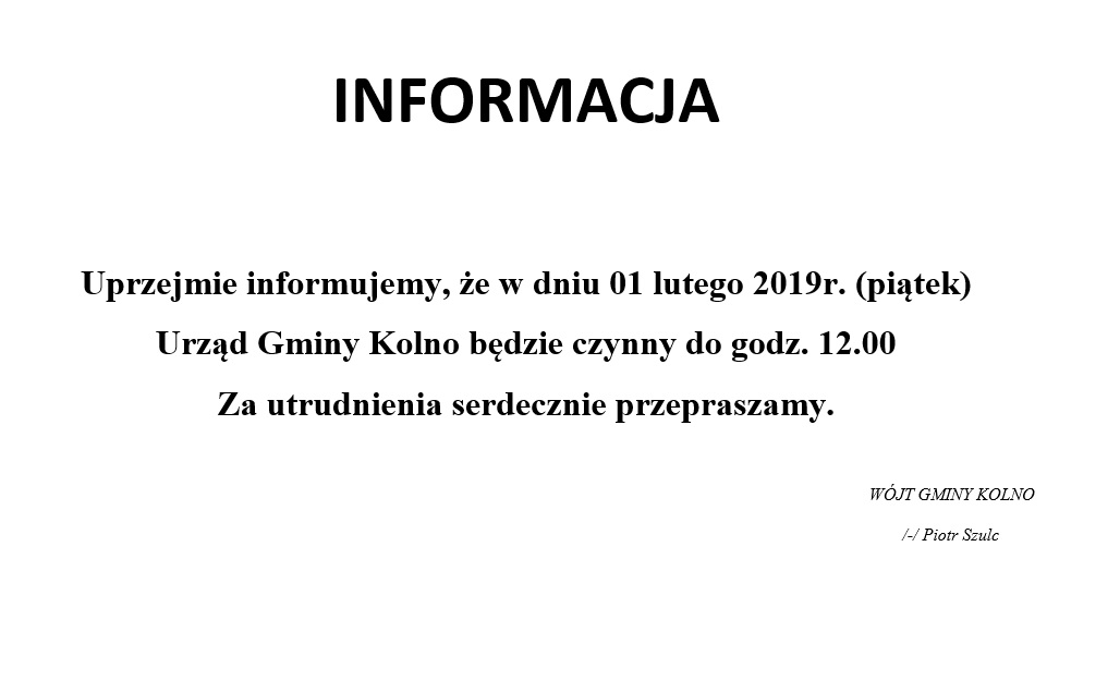 informacja